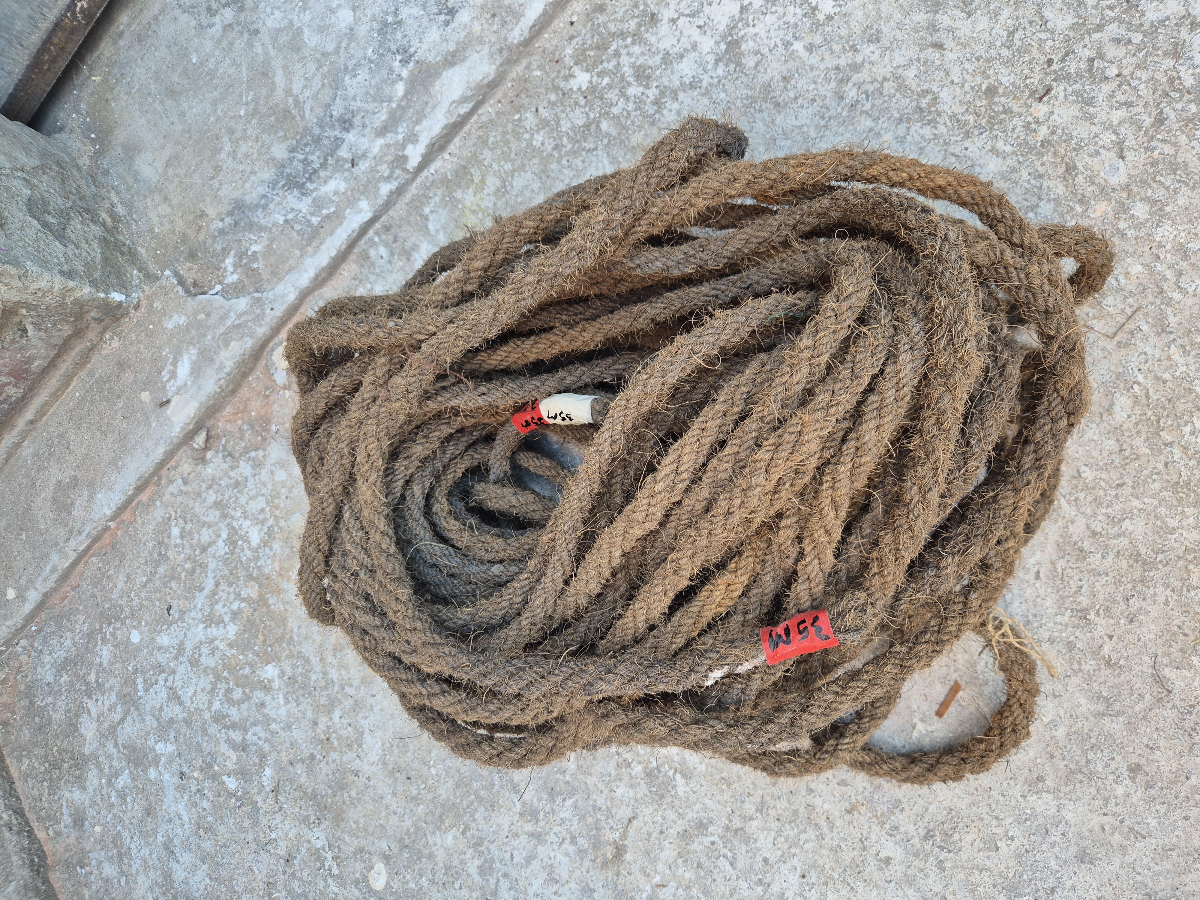 cuerda gastada 2cm grosor 51m-35m 1u